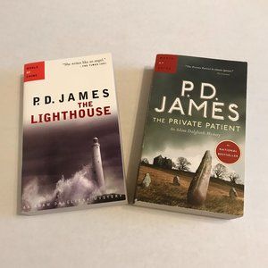 Two Book Bundle-The Private Patient and The Lighthouse by PD James